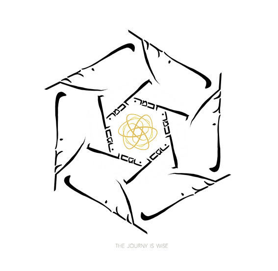 Mandala artwork about the wisdom of the path